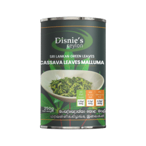Cassava Leaves Malluma මඤ්ඤොක්කා කොළ මැල්ලුම 250g can